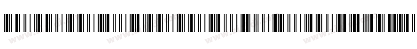 LibreBarcode39 Regul字体转换